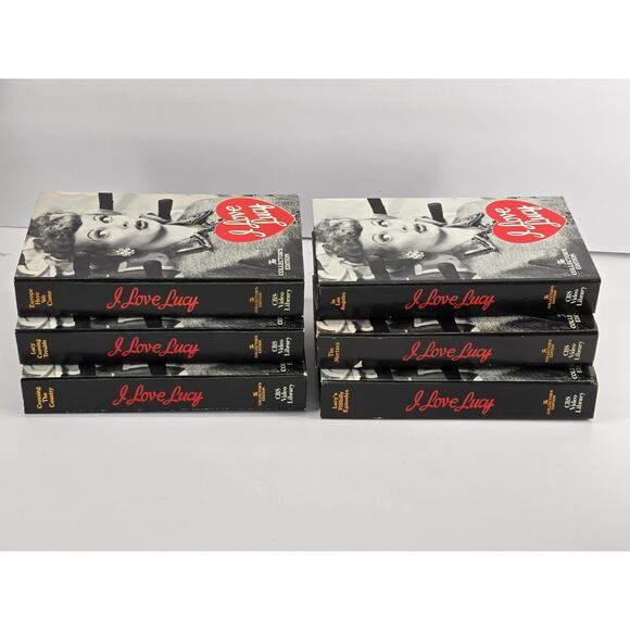 Vintage I Love Lucy The Collector's Edition Lot of 6 VHS Video Tapes - Series - Picture 2 of 5